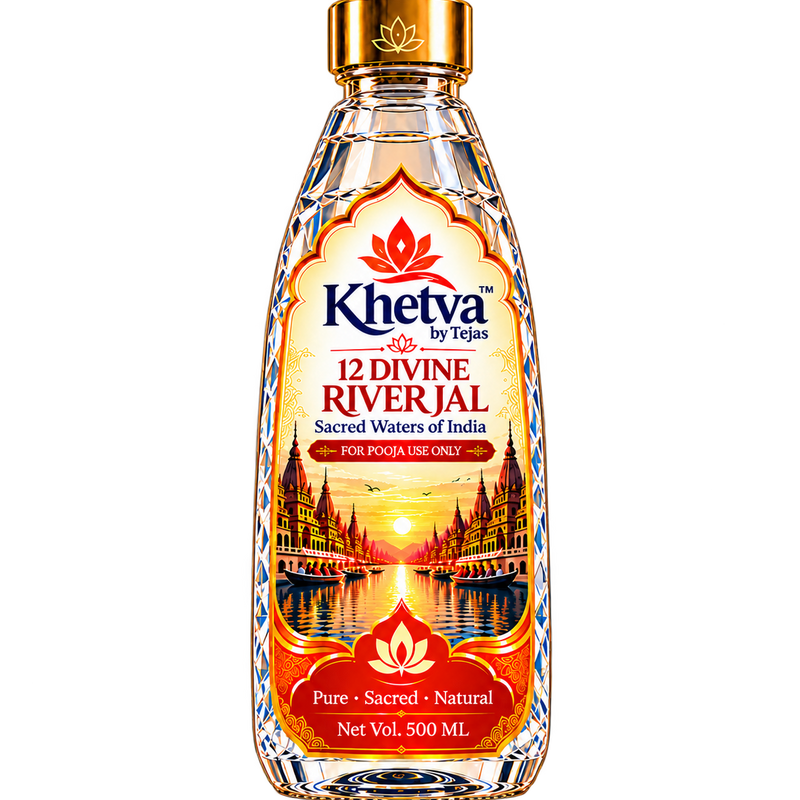 India’s 12 Sacred Rivers — Together in One Bottle